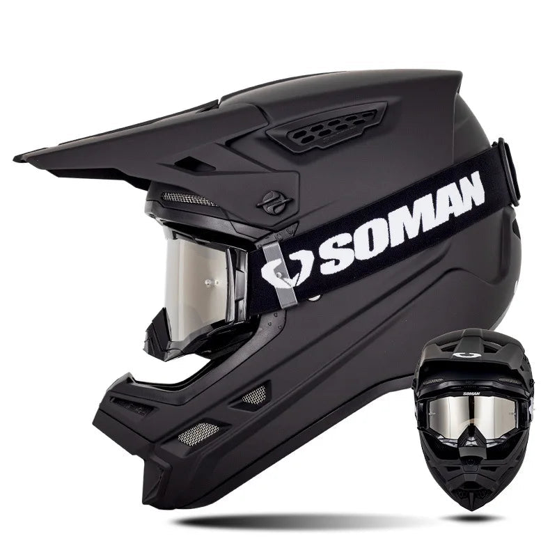 Soman Full-Face ATV Rally Helmet