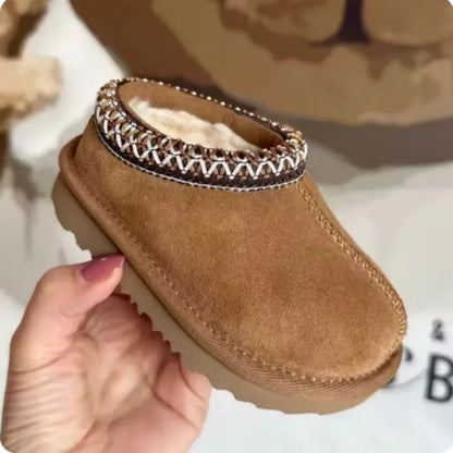 Plush-Lined Ankle Boots