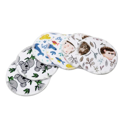 6 Pcs Reusable Nursing Pads