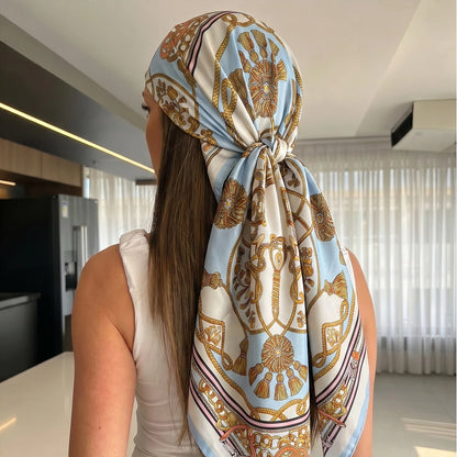 90cm Square Wrap Scarf