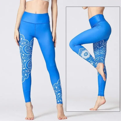 Cloud Hide Floral Push-Up Leggings