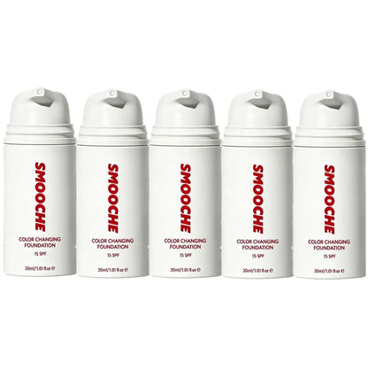30ml SMOOCHE Color Changing Foundation - Self-Adjusting Shade