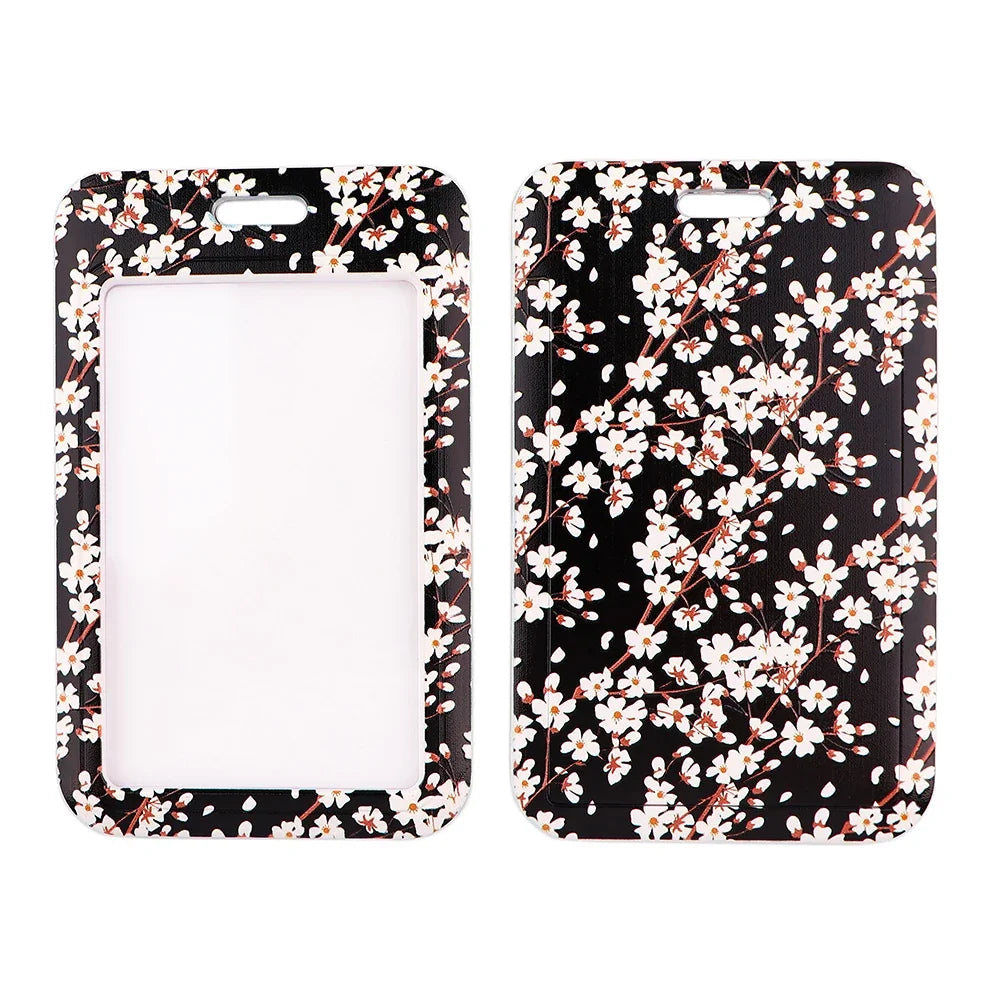 Sakura Cherry Blossoms Flower lanyard