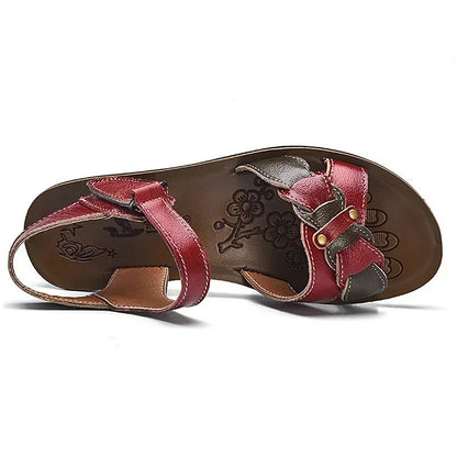 Printed Strap Sandals