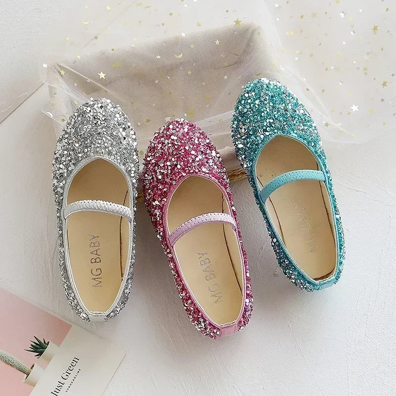 Pointed-Toe Princess Dress Shoes