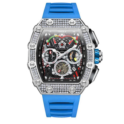 Multifunctional Barrel Quartz Watch