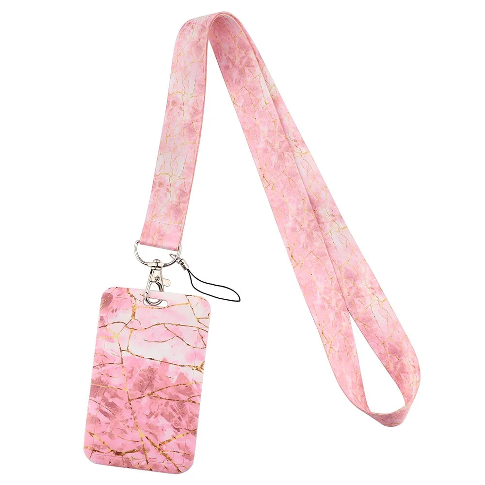 Sakura Cherry Blossoms Flower lanyard