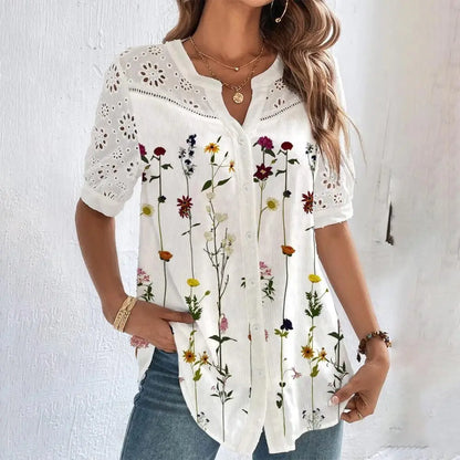 Elegant Lace Women’s Blouse