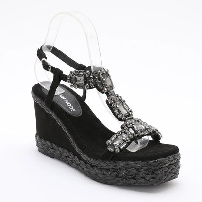 Crystal Flannel Wedges