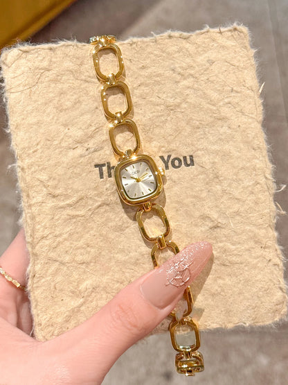 Square Diamond Watch