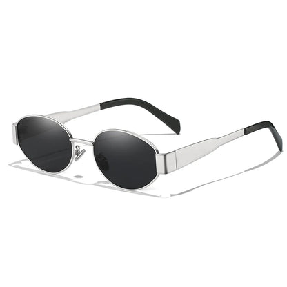 Unisex Oval Sun Glasses