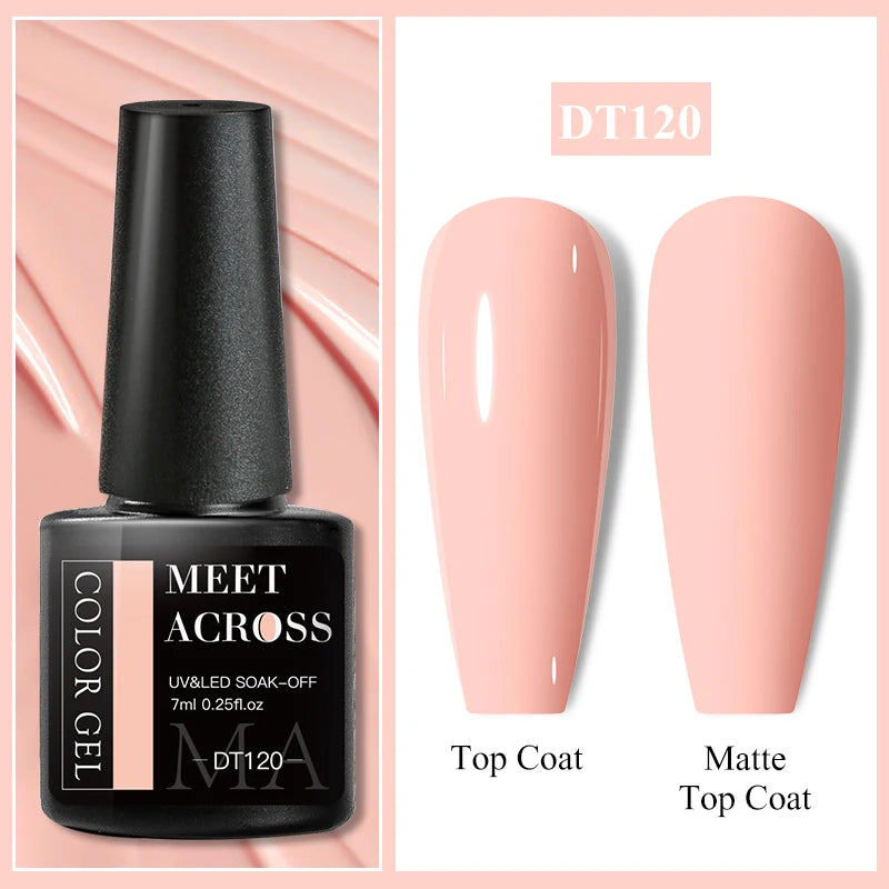 MEET ACROSS Matte Gel Polish