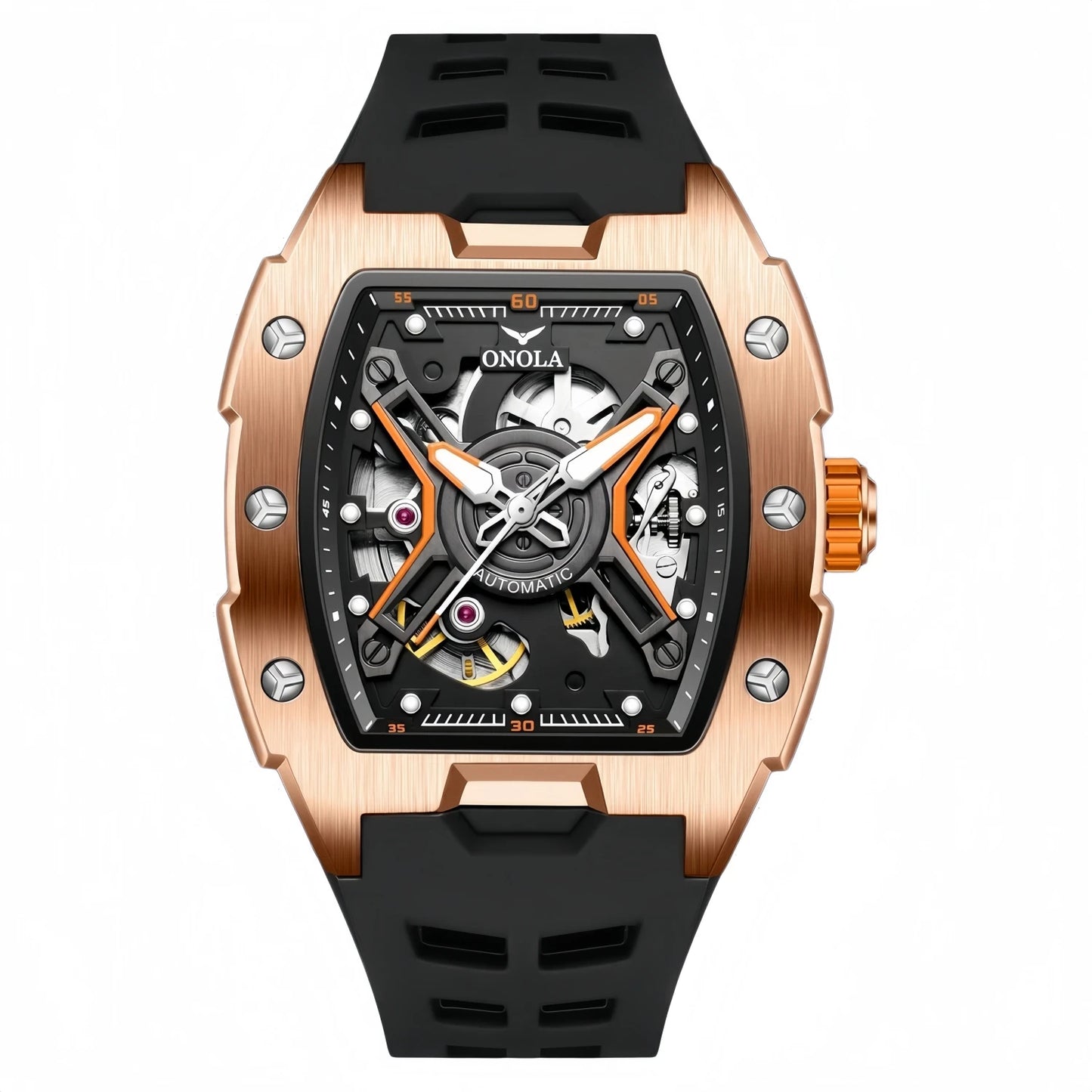 Onola Hollow Silicone Watch