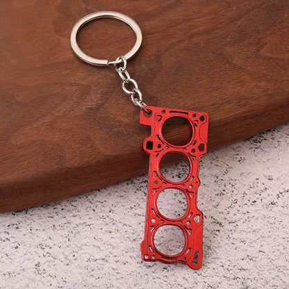 Creative Gear Head Keychain Speed