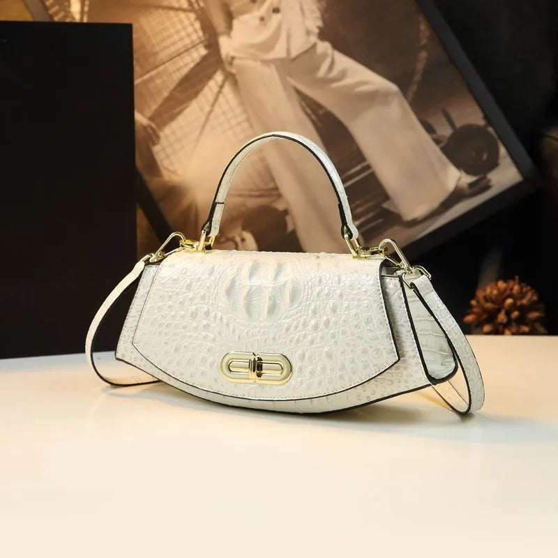 PU Leather Saddle Bag