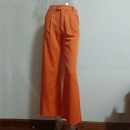 Ardm High Waisted Casual White Trousers Women Brown Stright Pants Office Lady Korean Style Women 2021 Pantalones De Mujer
