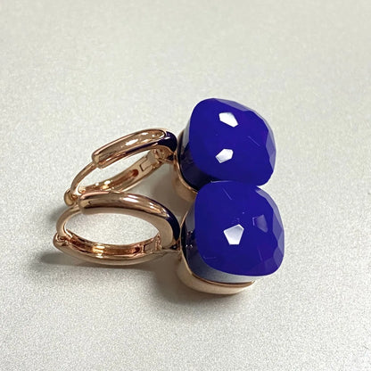 Square Crystal Earrings