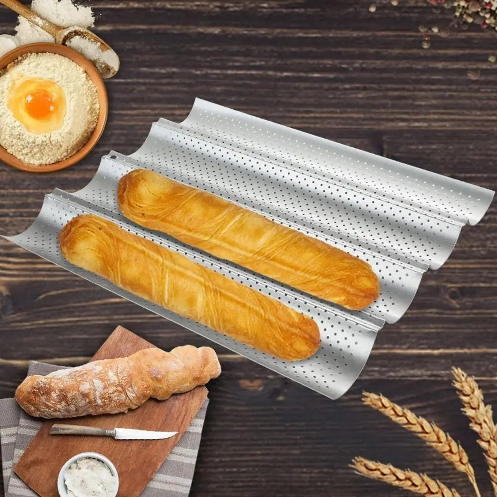Carbon Steel Baguette Pan Nonstick
