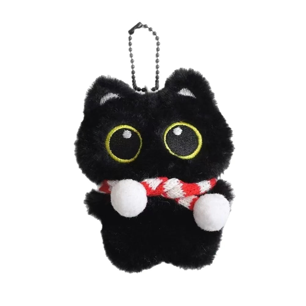 Kawaii Plush Black Cat Doll