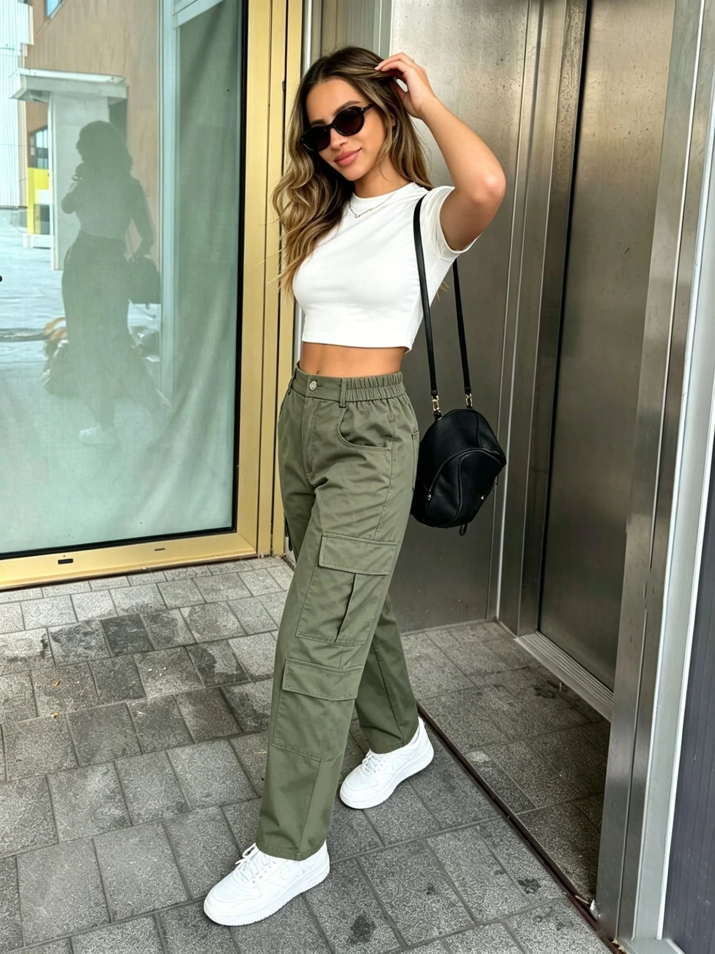Minimalist Loose Cargo Pants