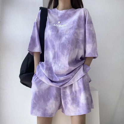 Tie-Dye Knit Set