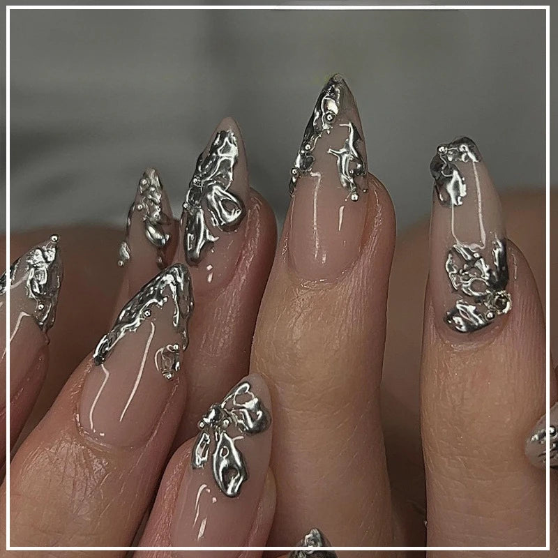 French Wave Press-On Nails