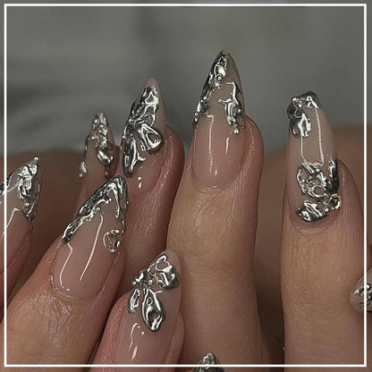 French Wave Press-On Nails