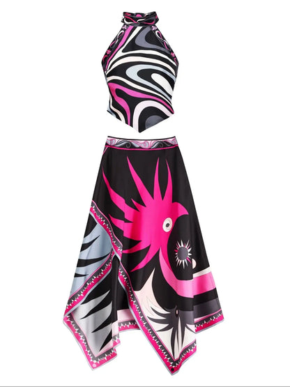 Ruched Beach Set