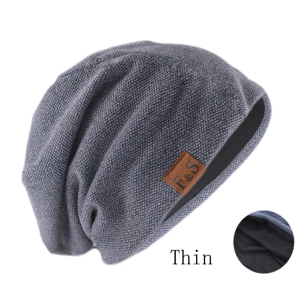 Autumn Knitted Solid Beanie
