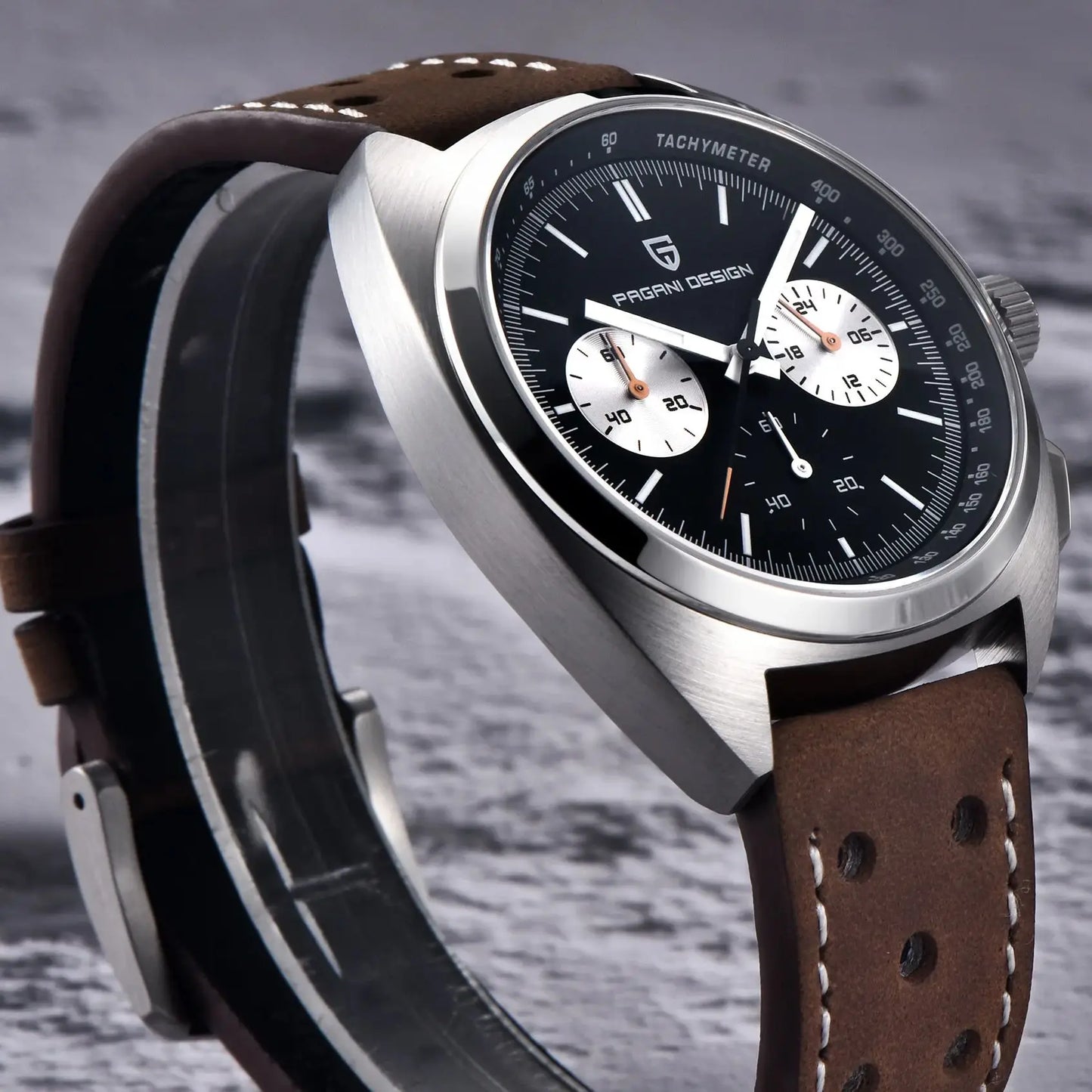 Pagani Design Panda Dial Chronograph