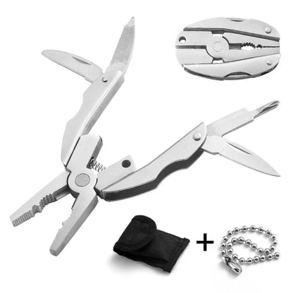 Portable Foldable Pliers Keychain