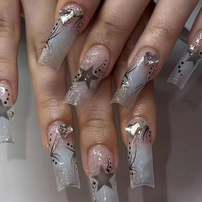 Leopard Cherry Press-On Nails