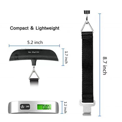 Portable Digital Display Luggage Scale