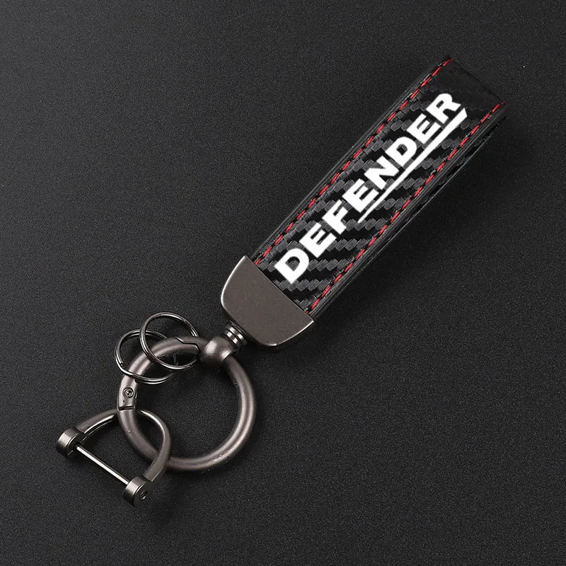 Genuine Leather Keychain Car Key