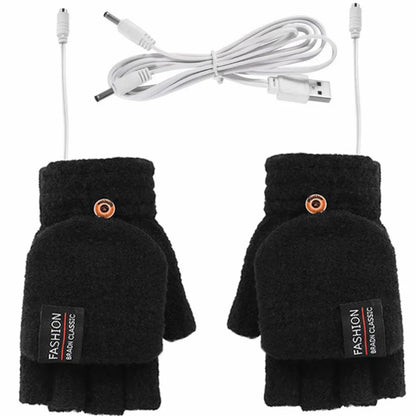 USB Rechargeable Electric Heating Gloves