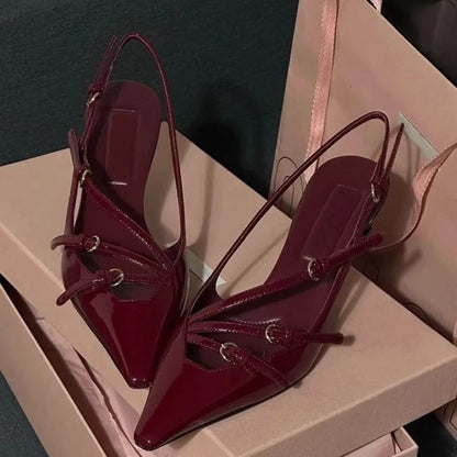 Luxury Buckle High Heels