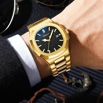 Luminous Quartz Wristwatch