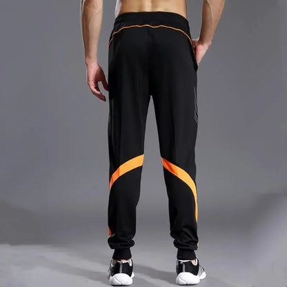 Sport Running Zipper Pockets Training Trouser