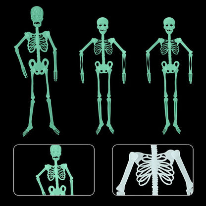 Halloween Luminous Hanging Skeleton