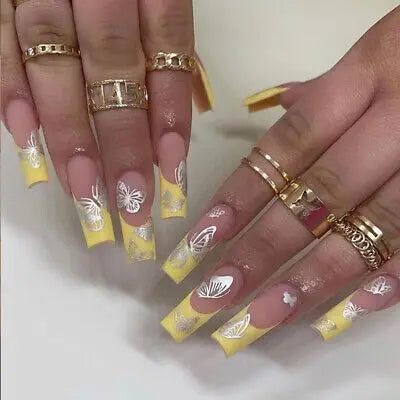 Leopard Cherry Press-On Nails