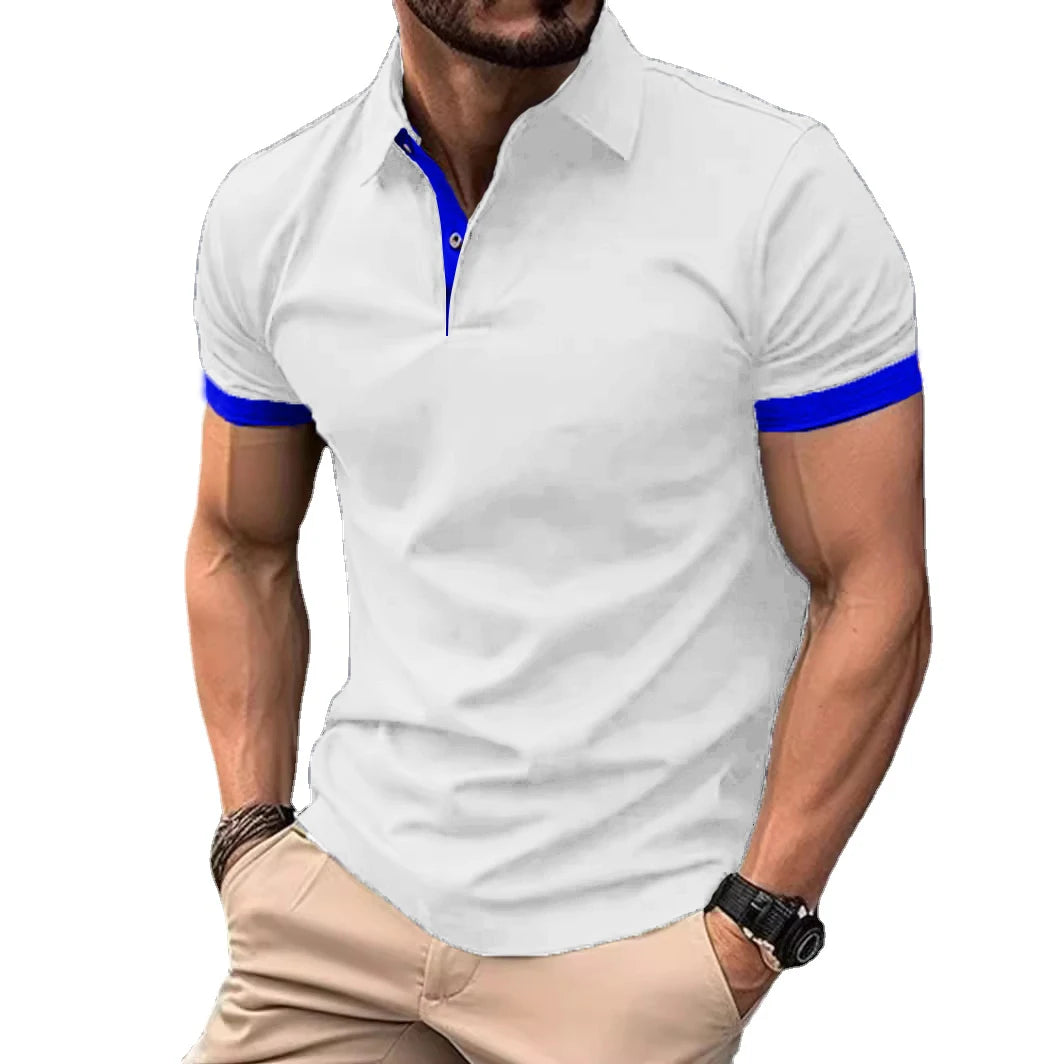 Solid Summer Casual Polo