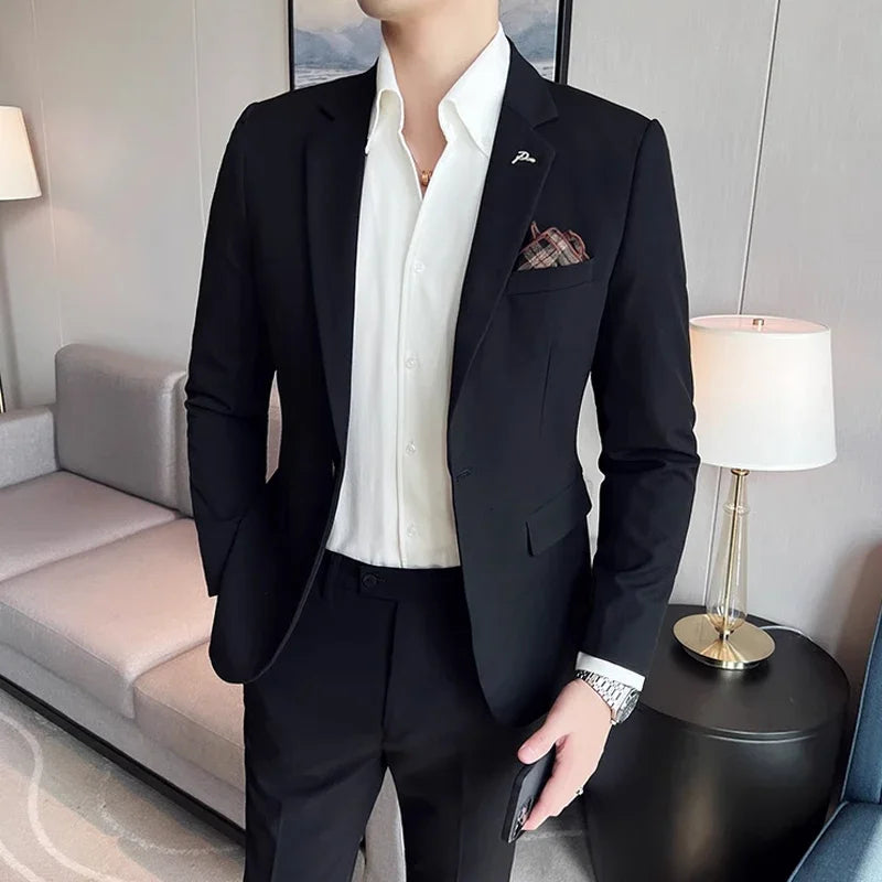 Jacket Pants High End Suit