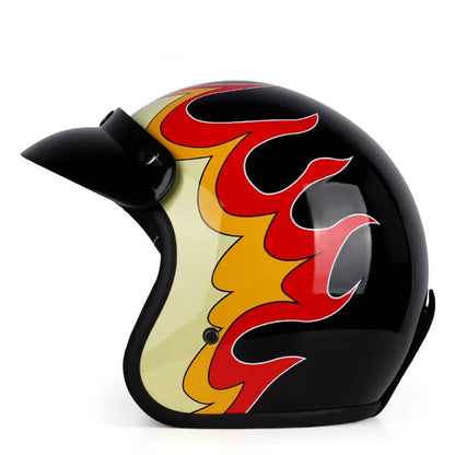 Retro Cruiser 3/4 Half Helmet