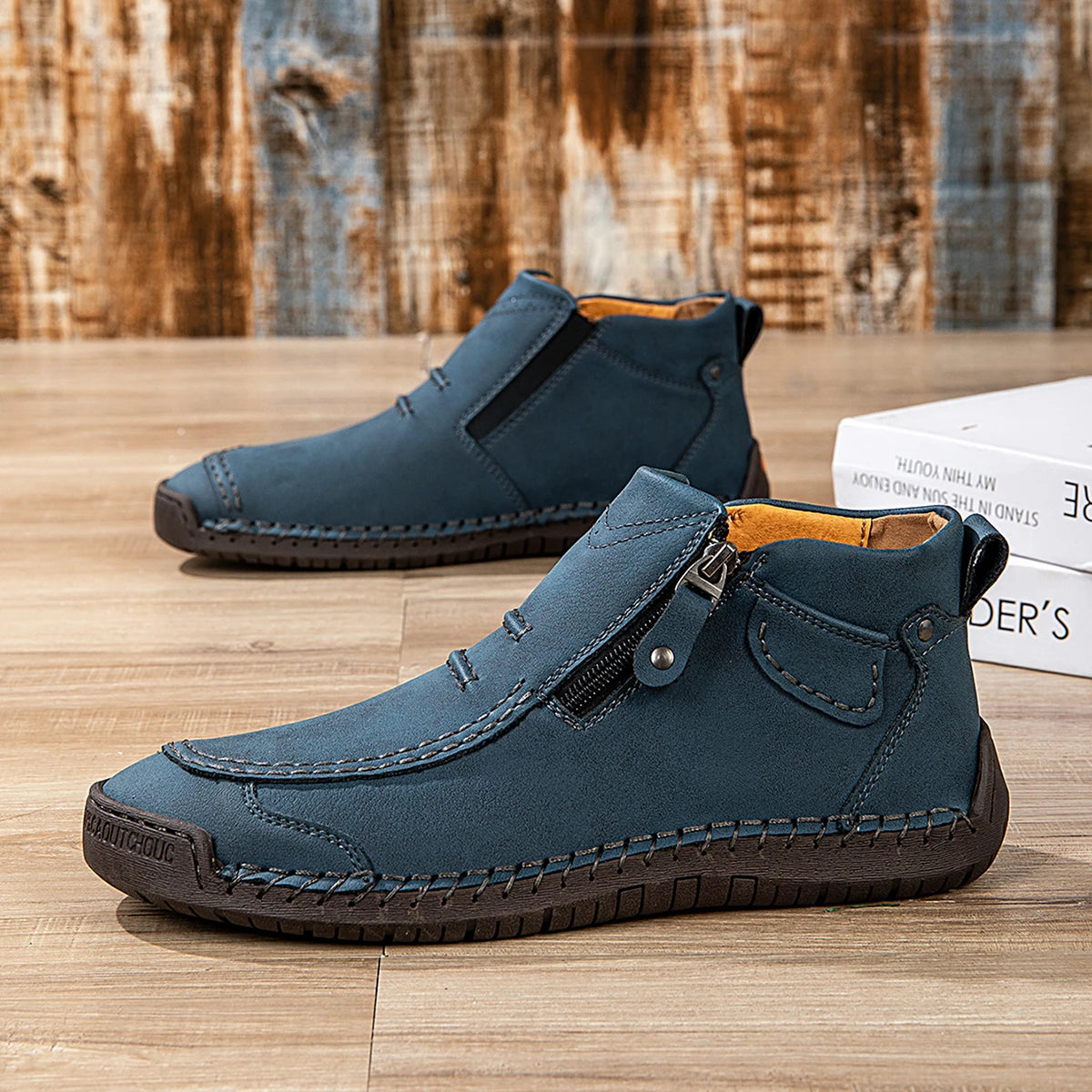 Handmade Leather Ankle Boots