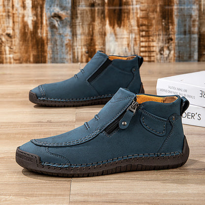 Handmade Leather Ankle Boots