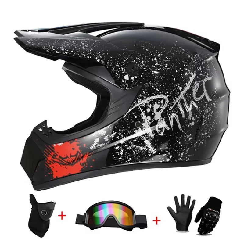 DOT-Approved Youth Dirt Bike Helmet