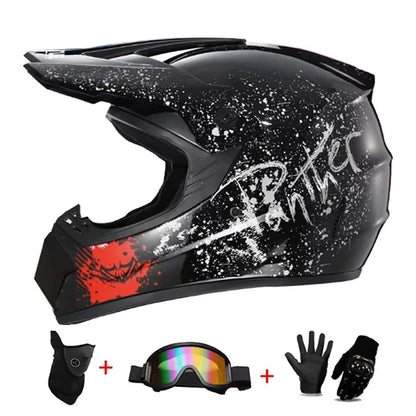 DOT-Approved Youth Dirt Bike Helmet
