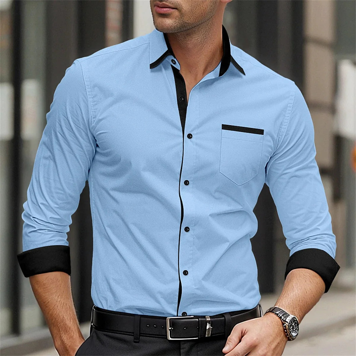 Smart Casual Pocket Shirt