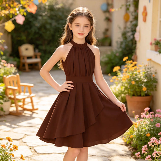A-Line Sleeveless Dress