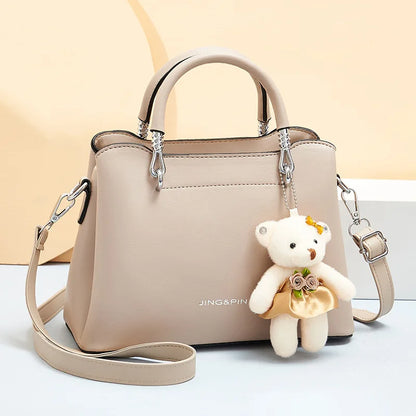 Square PU Shoulder Bag